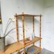 Large rattan shelf 1960