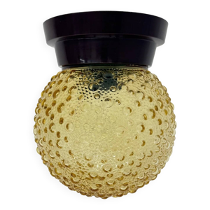 plafonnier en verre bulle - design