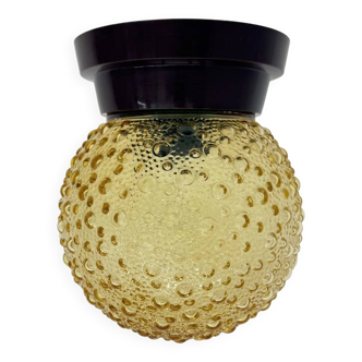 Mid-century design bubble glass ceiling lamp / wall lamp, 1970s