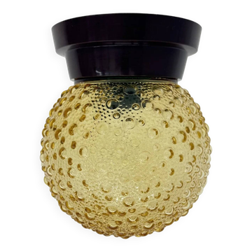 Mid-century design bubble glass ceiling lamp / wall lamp, 1970s
