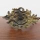 Art Deco bronze and glass coat rack from the 20s and 30s