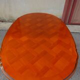 Oval table, Regency style, integrated extensions