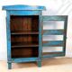 Buffet en teck birman avec patine bleue d'origine