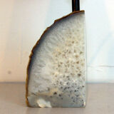 Decorated with a rock crystal lamp