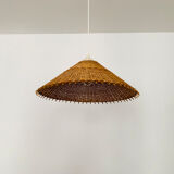 Wicker pendant lamp