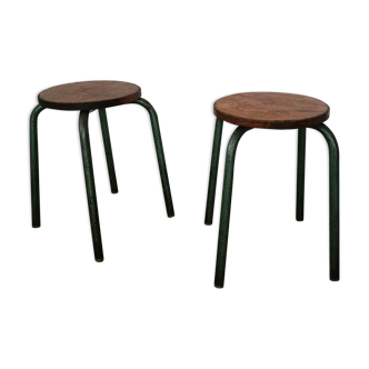Pair of school stools