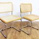 Pair of chairs Breuer B32 70s Italy