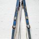 Pair of old wooden skis