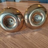Brass candlesticks
