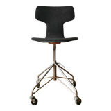 Arne Jacobsen 3113 office chair for Fritz Hansen 1950