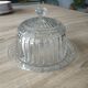 Old glass cheese bell