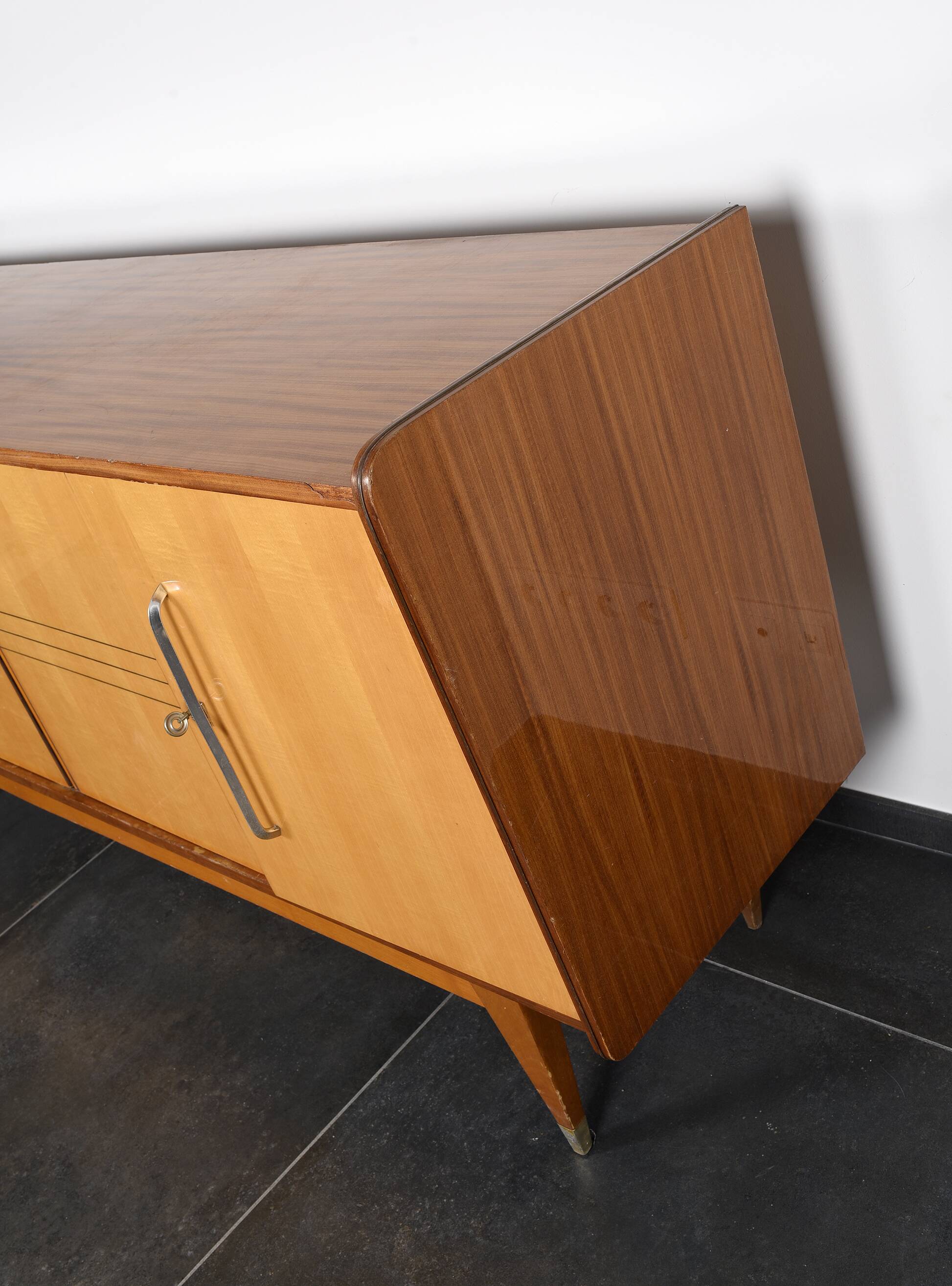 Vintage 4-door sideboard from the 1960s