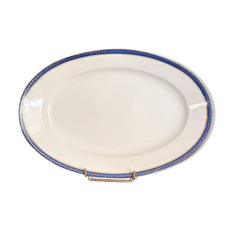 Antique Oval Dish 40x27cm Limoges Porcelain Betoule & Legrand