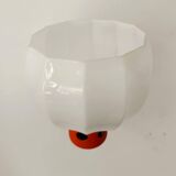 Space Age orange wall lamp 1970