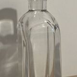 Very beautiful bottle / carafe, square in very heavy “crystal”