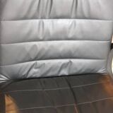Leather armchair attributed to Richard Sapper