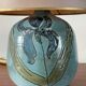 Vintage ceramic lamp from the 1970s.