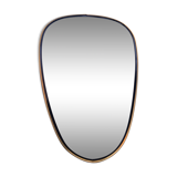 Vintage 60s free-form mirror 47x32cm