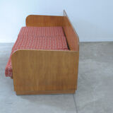 Mid century folding sofabed, Czechoslovakia, 1950´s