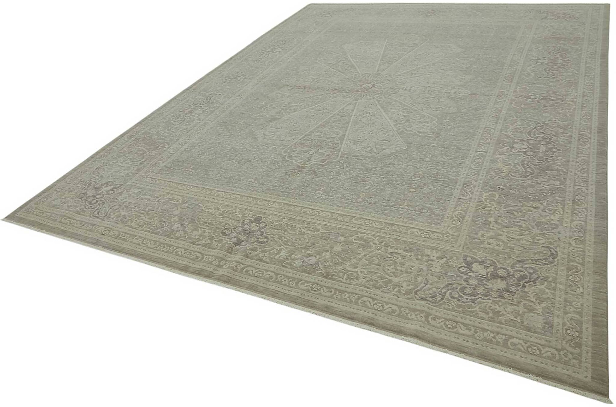Turkish Handcrafted Loom Oushak Rug 283 cm x 376 cm