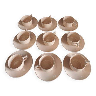 Set of cups and saucers