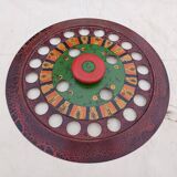 Old billiard roulette game "zanzi"