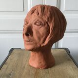 Terracotta bust
