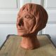 Terracotta bust