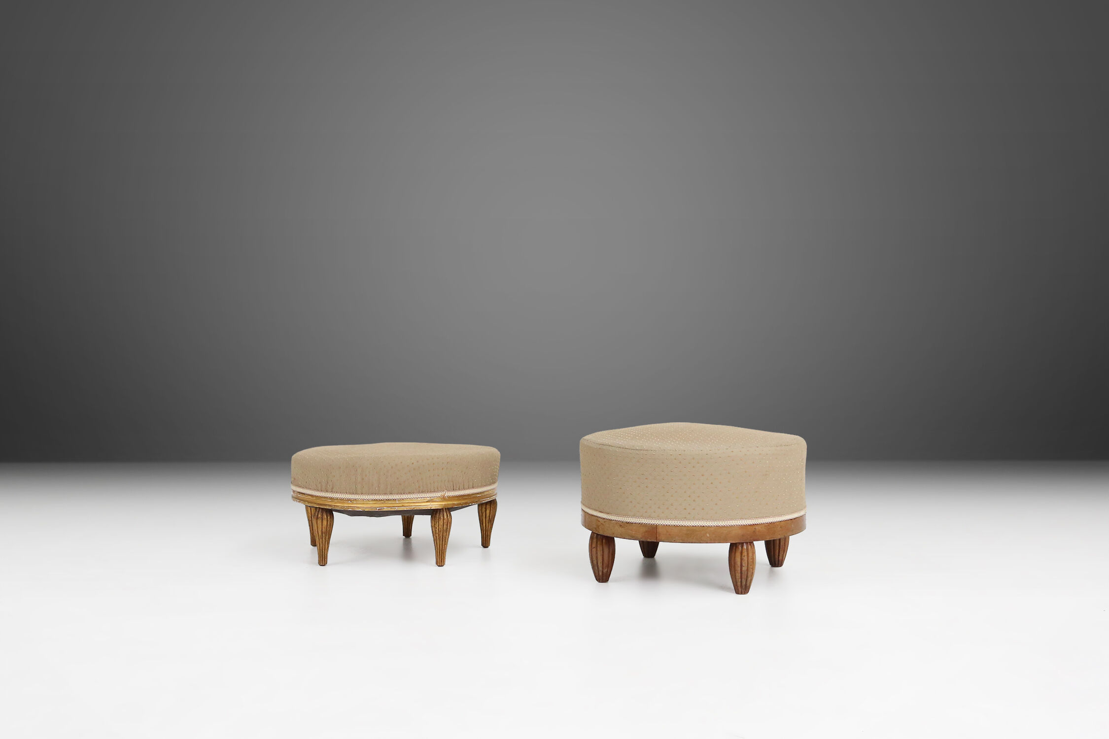 Set of two stools 1950's