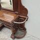 Vestiaire Porte manteau Napoléon III 19éme en chêne massif