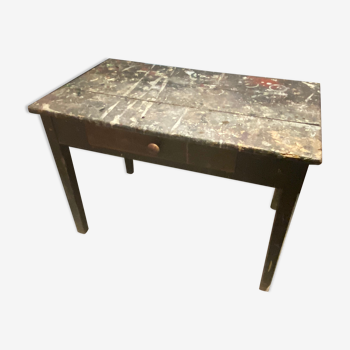 Painter's oak table