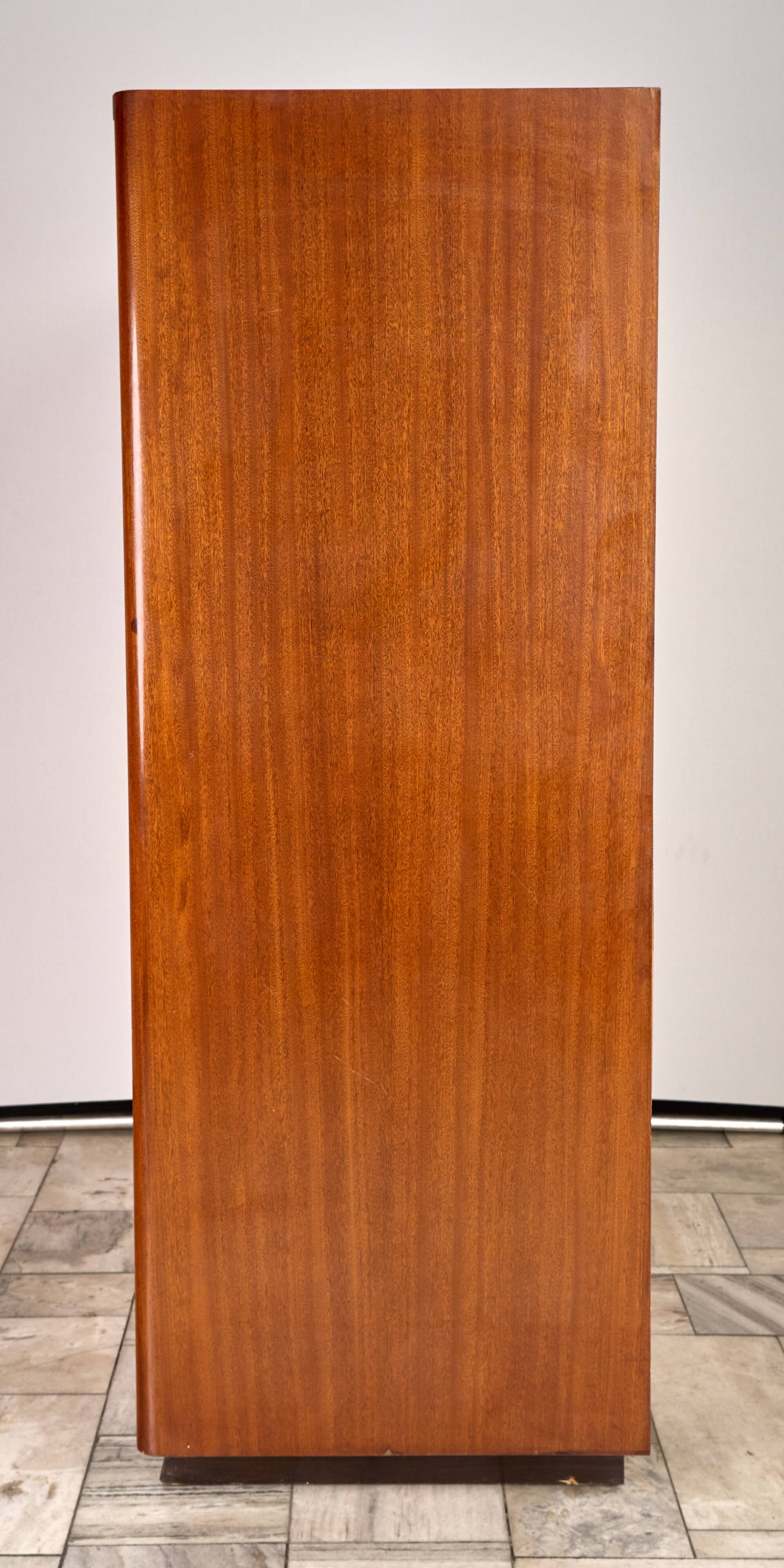 Art Deco Wardrobe, Český Nábytek, 1960, Czechoslovakia