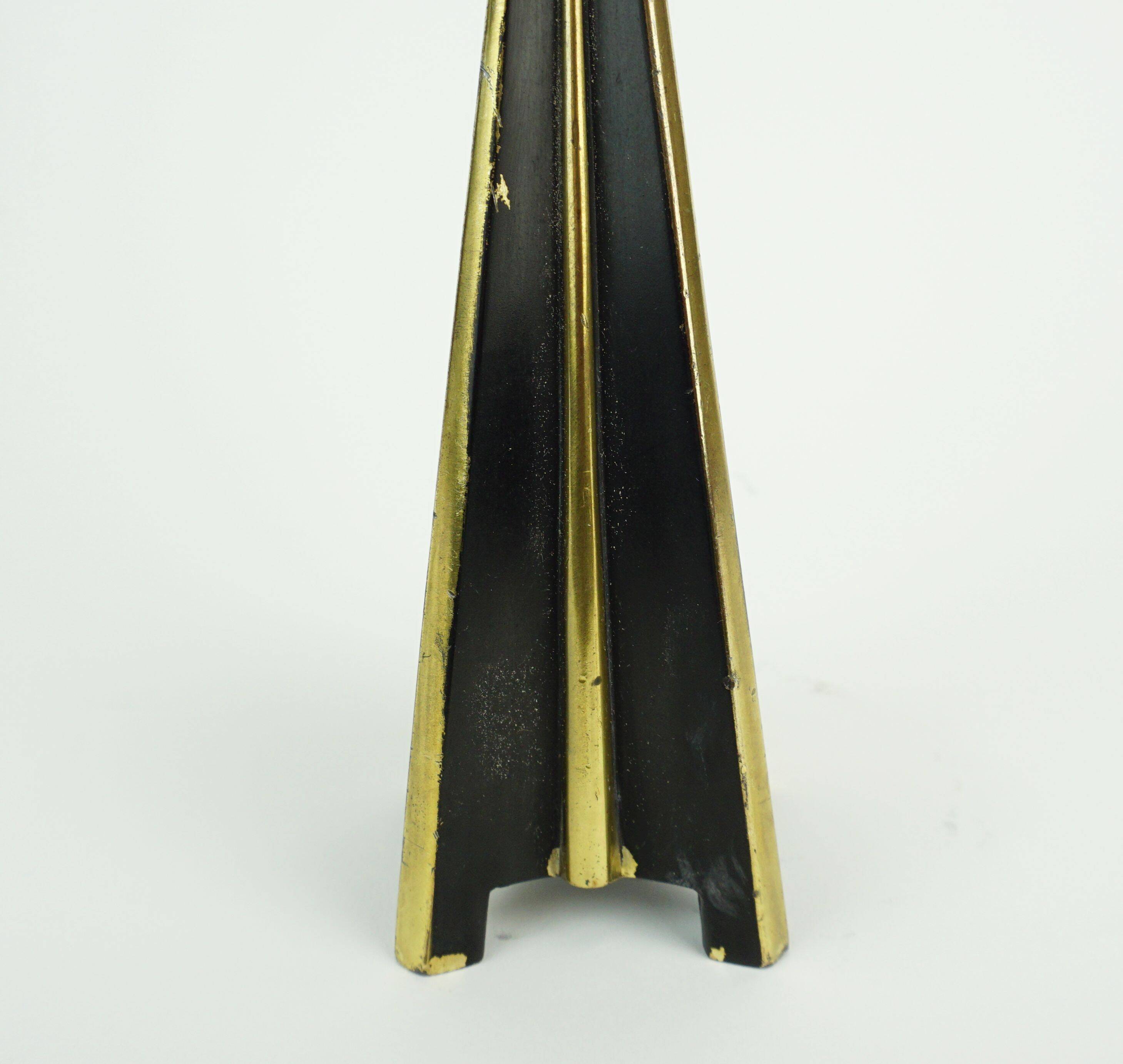 1950s mid century candle holder klaus ullrich faber & schumacher