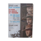 Poster "The Good Crude and the Ugly" Clint Eastwood 1966 - 60x80cm
