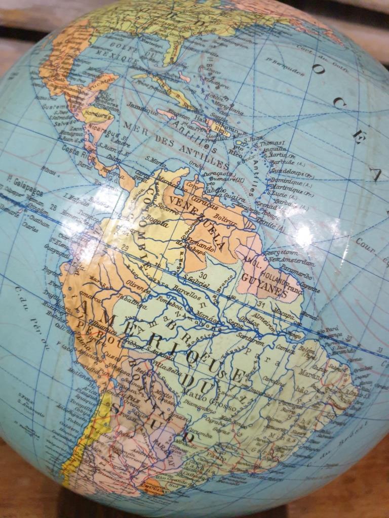 Vintage globe