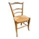 Straw country chair