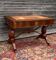 Flat mahogany desk charles X XIX th century