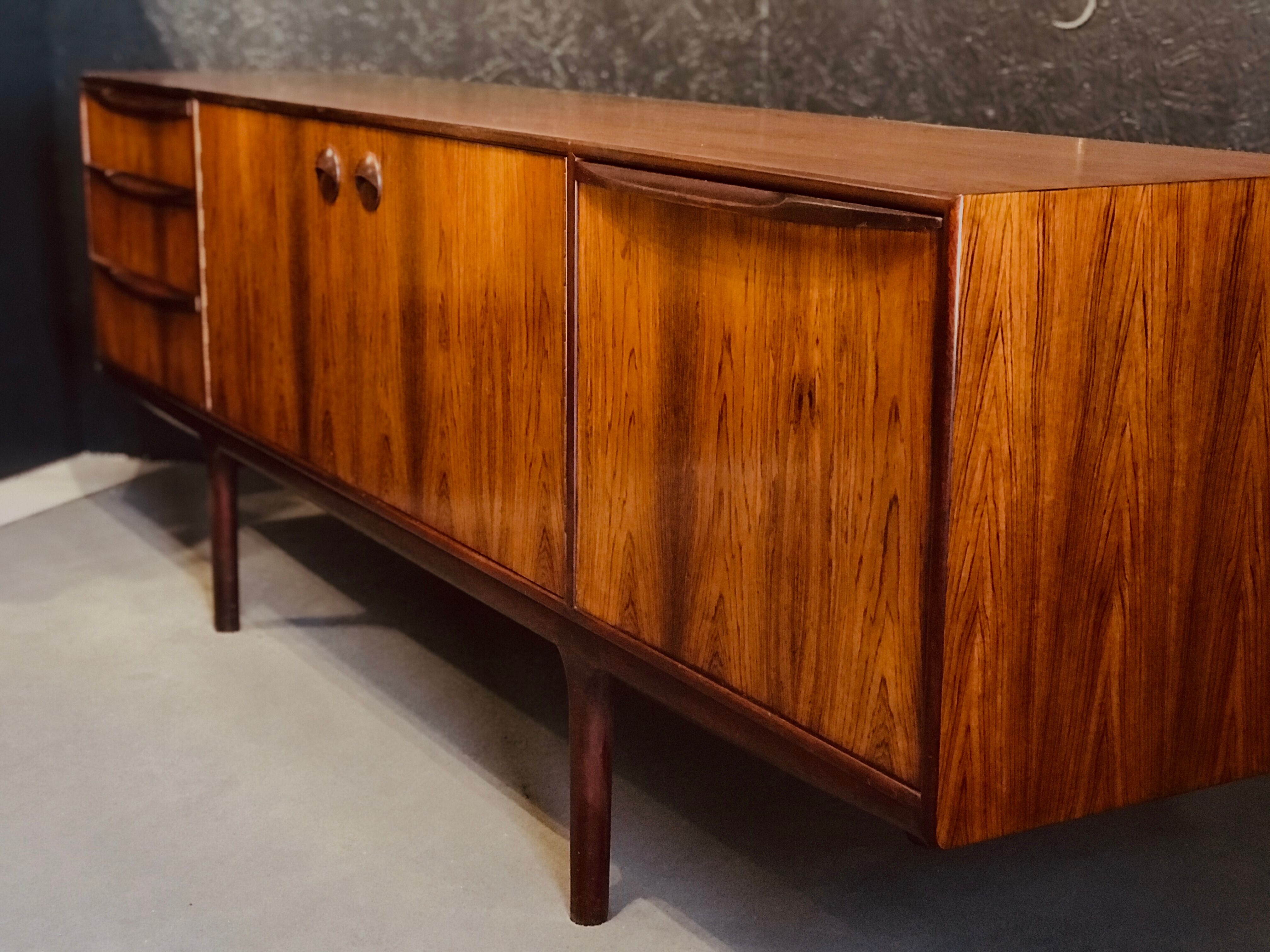 Rosewood sideboard by Tom Robertson for McIntosh, 1960