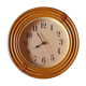 Rattan clock