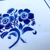 Art Deco Half Porcelain Trivet Badonviller France