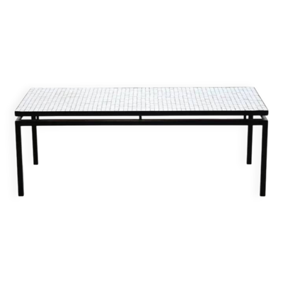 Table basse en mosaïque moderniste néerlandaise des années 1950