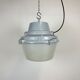 Grey Industrial Cast Aluminium Pendant Lamp, 1980s