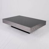Mirror coffee table, Willy Rizzo for Cidue, Italy, 1970s