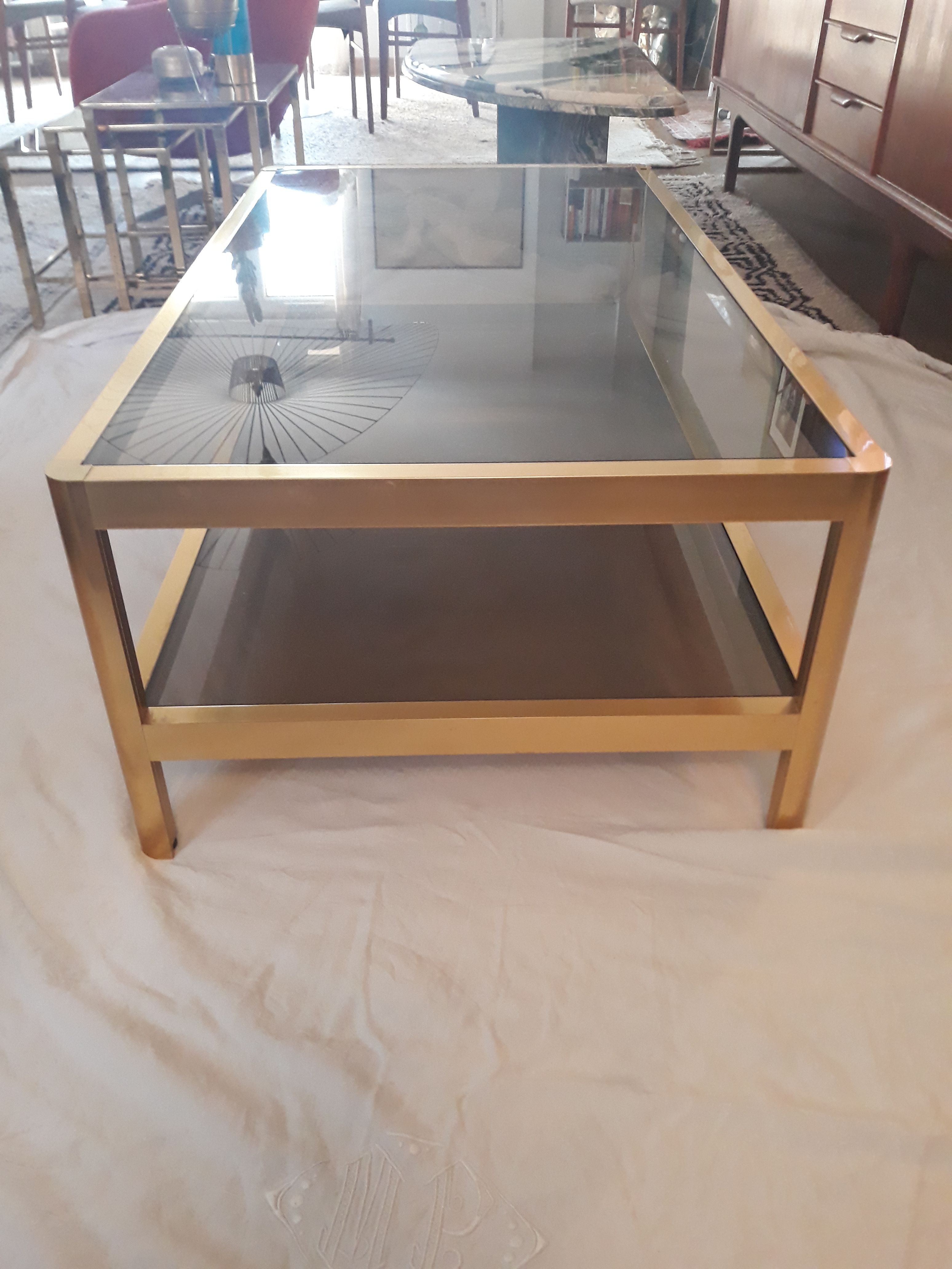Table basse Roche Bobois années 70 80