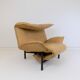 Cassina Veranda leather armchair by Vico Magistretti