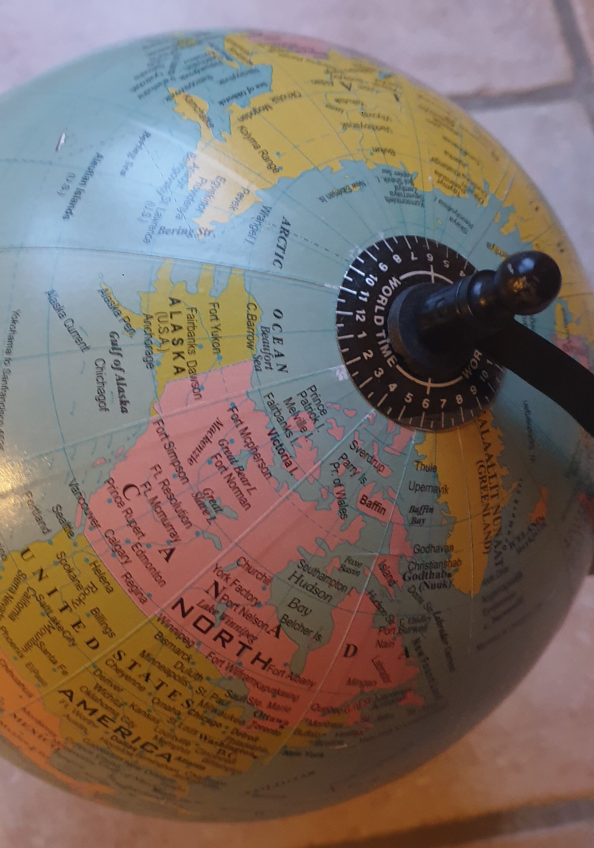 World map – globe
