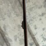 Vintage 70's nesting table in brass and mirror