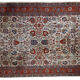 Carpet vintage Persian Mashad done hand 210x334cm 1950 s