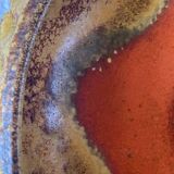 Vintage German earthenware fruit bowl – 1970s