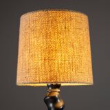 Sculptural wooden Typ 42 table lamp by Temde